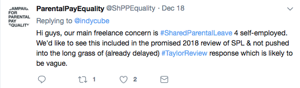 Twitter Parental Pay Equality 2